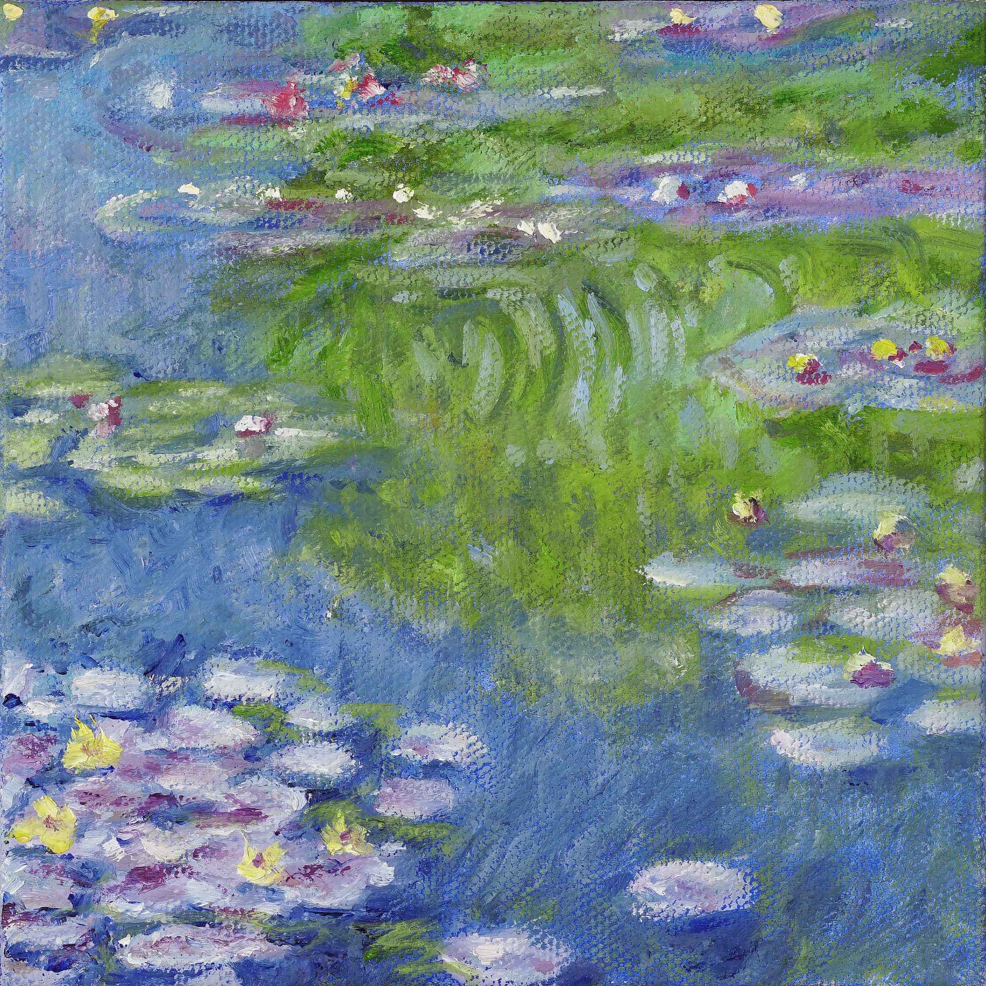 Cindy Sugg, Water Lilies, After Monet